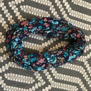 Floral Print Infinity Scarf
